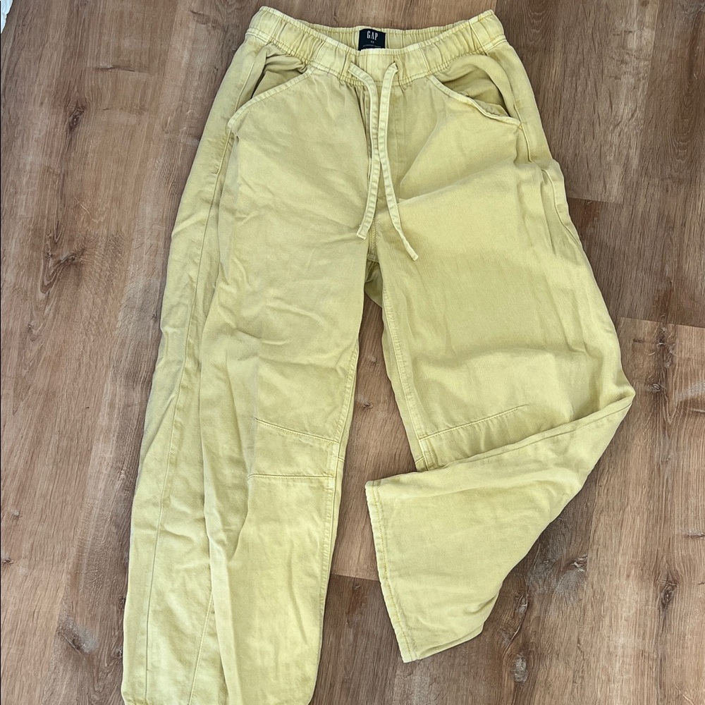 GAP Yellow Women's Joggers